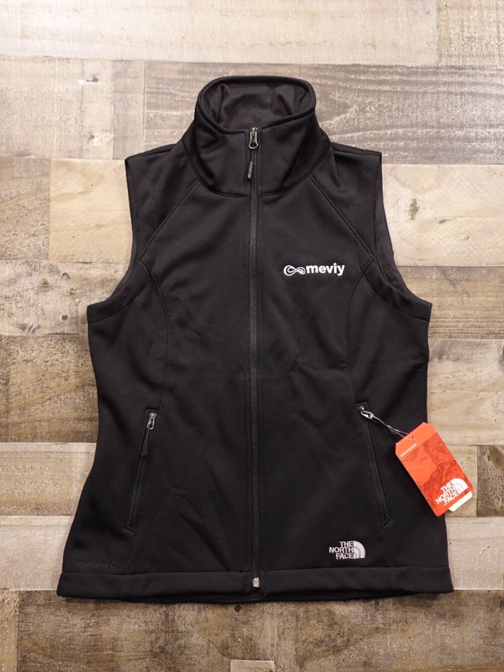 The North Face Ridgewall Soft Shell Vest Women’s Small Black WindWall NWT